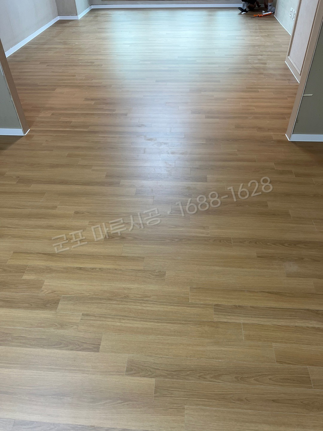 당동 바닥공사 마루시공업체 시공 후